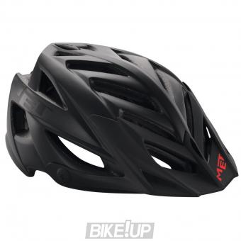 Helmet MET Terra Matt Black Red