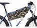 Bicycle frame bag on ACEPAC Zip Frame Bag L Blue