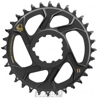 SRAM Eagle X-SYNC 2 SL 34T Direct Mount Chainring 3mm Offset Boost Black Gold 11.6218.040.002