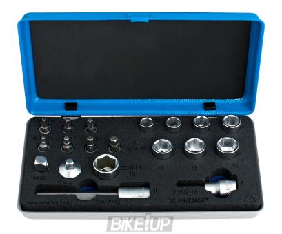 UNIOR TOOLS Set of sockets and bits 624040-1782