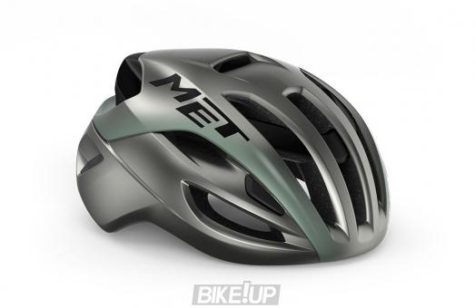 MET Helmet RIVALE MIPS Frosty Green Matt