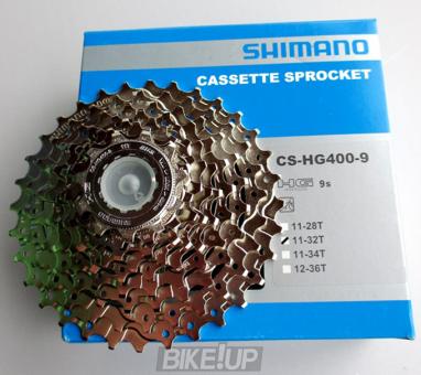 Cassette Shimano Alivio CS-HG400-9 11-32 9 stars