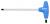 UNIOR TOOLS Allen key rounded. T-shaped handle. 5 608279-193HXS