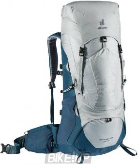 Trekking backpack DEUTER Aircontact Lite 40 + 10L 4327 Tin Arctic
