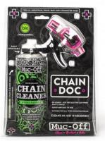 Machine for cleaning circuit with MUC-OFF Chain Doc liquid
