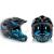 Helmet MET Parachute Matt Black / Cyan