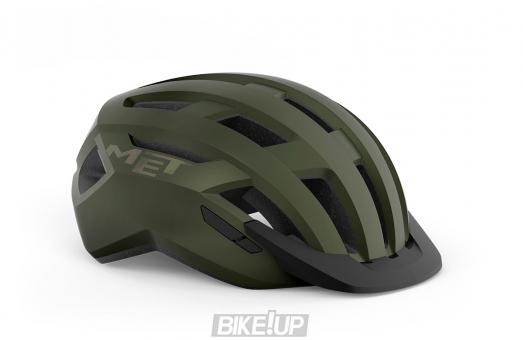 MET Helmet Allroad MIPS Olive Iridescent