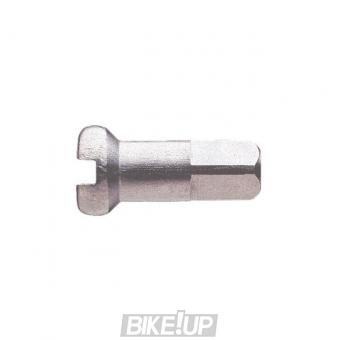 DT SWISS Standard Aluminium Spokes Nipples 1.8/16mm 100pc Silver N0AA18160N0100