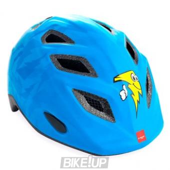 Helmet for children MET GENIO Un-size Blue Thunderbolt
