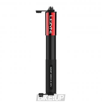 Hand Pump Lezyne Grip Drive HV M Red