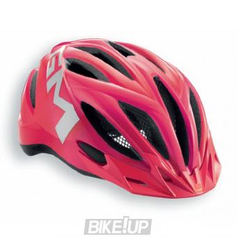 Helmet 20 MET Active Miles Fucsia (Reflective Stickers)