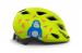 Kids bike helmet MET Elfo & Genio Lime Green Monkey Glossy