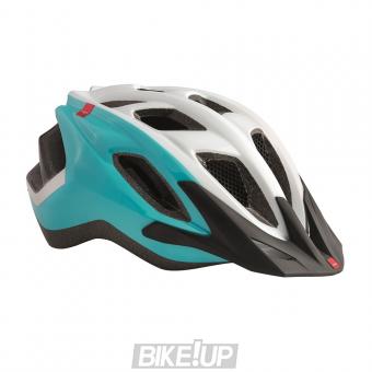 Helmet MET FUNANDGO White Emerald green