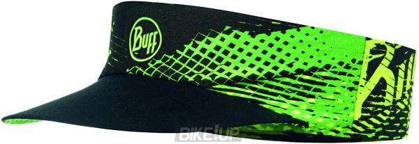 BUFF Pack Run Visor R-Flash Logo Yellow Fluor