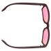 Glasses SCOTT C-NOTE Maroon Red Pink Chrome