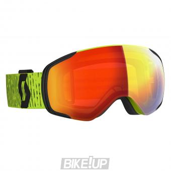 Ski mask SCOTT VAPOR Yellow Enhancer Red Chrome