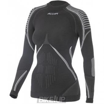 Thermal underwear top long sleeve ACCAPI Synergy Women Black Anthracite