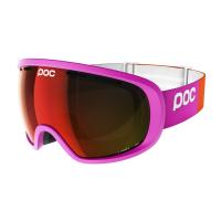 Ski mask POC Fovea Fluorescent Pink / Bronze Yellow Mirror