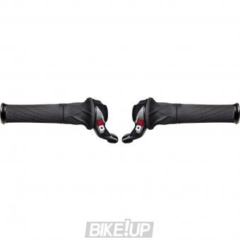 SRAM X0 Grip Shift  Set 2x10sp Black Red 00.7018.011.000