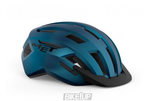 MET Helmet Allroad MIPS Blue Metallic