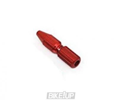 Reusable tip ALLIGATOR for the brake cable Red