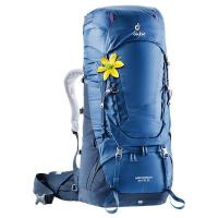 Women's trekking backpack DEUTER Aircontact 60 + 10L SL 3399 Steel Midnight