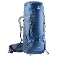 Trekking backpack DEUTER Aircontact 65 + 10L 3365 Midnight Navy