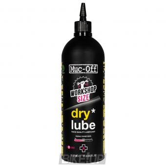 Grease a bicycle chain for Muc-Off PTFE Dry Lube 1L