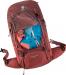 Womens Trekking backpack DEUTER Futura Air Trek 45 + 10L SL 5574 Redwood Lava