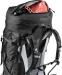 Womens Trekking backpack DEUTER Futura Air Trek 55 + 10L SL 7403 Black Graphite