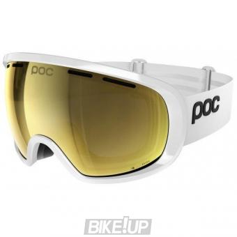 Ski mask POC Fovea Clarity Hydrogen White / Spektris Gold