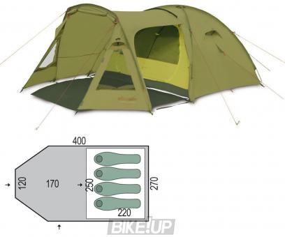 Four-tent Pinguin Campus 4