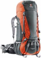 Backpack Deuter Aircontact 55 + 10 Granite Papaya