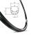 Rim MACH1 X-LITE DISC 26 32H cap AV black
