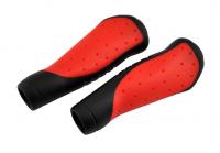 Grips Longus MTB / TREKKING Dualcompound black and red