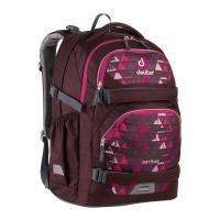 School Backpack Deuter Strike 32L aubergine triangle