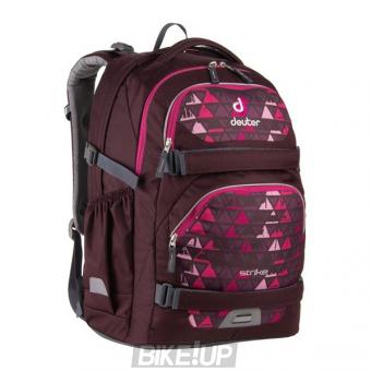 School Backpack Deuter Strike 32L aubergine triangle