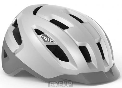 MET Helmet Urbex MIPS Chalk White Gray