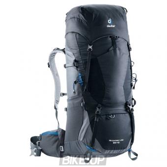 Backpack DEUTER Aircontact Lite 65 + 10 7403 Black-Graphite