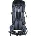 Backpack DEUTER Aircontact Lite 65 + 10 7403 Black-Graphite