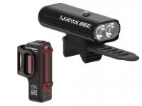 light set Lezyne Micro Pro 800XL / Strip Drive Black