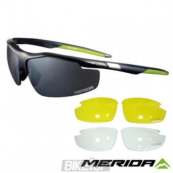 MERIDA Sunglasses Race Onesize Black Green