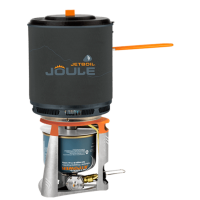 System cooking JETBOIL Joule EU 2.5L gas burner