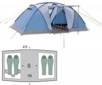 Four-tent Pinguin Base Camp