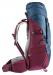 DEUTER Women's Travel Backpack Aircontact Lite 35 + 10L SL 3525 Marine Blackberry