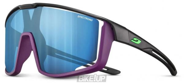 JULBO Glasses Fury S Spectron 3 Black Purple Fluor Blue J5501128