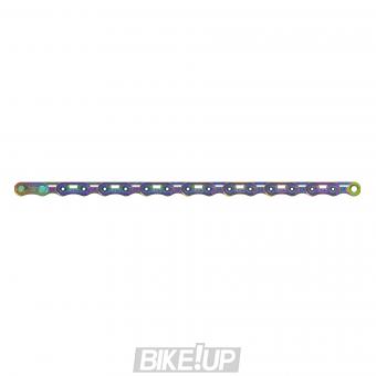 SRAM RED Chain Flattop 12sp 114 Links with PowerLock E1 Rainbow 00.2518.068.007
