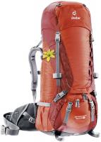 Backpack Deuter Aircontact 40 + 10 SL Papaya Lava