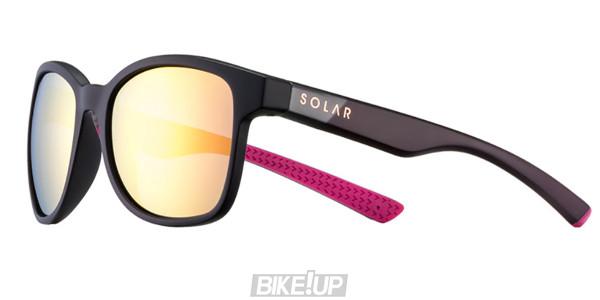 Glasses SOLAR SOLEDAD Polarized 168 96 24 0 Matt Black