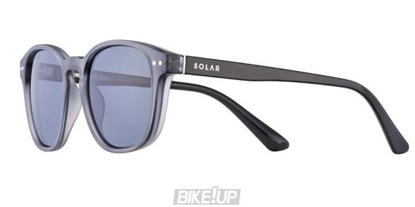 Glasses SOLAR 121 90 20 0 WOOTEN Translucent Gray Polarized 3